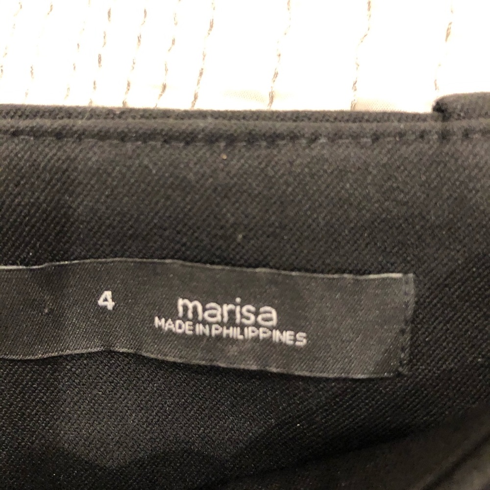 Loft Marisa Black Ankle Dress Pant